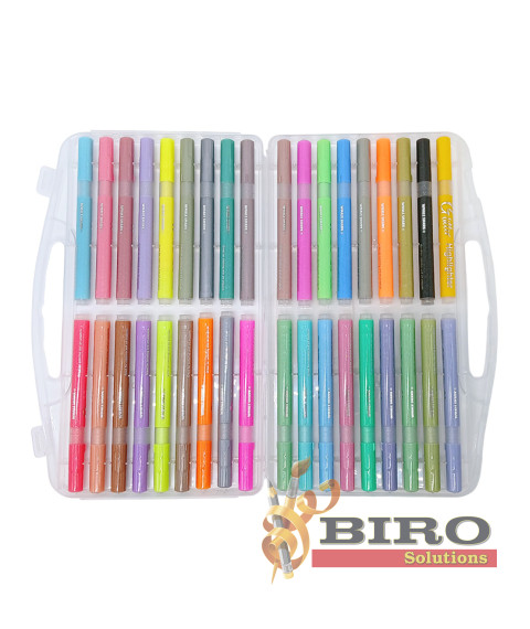 Marker Glitter 36 culori, cutie plastic, ML50-23